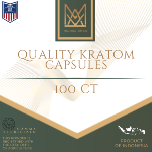 100 Kratom Capsules