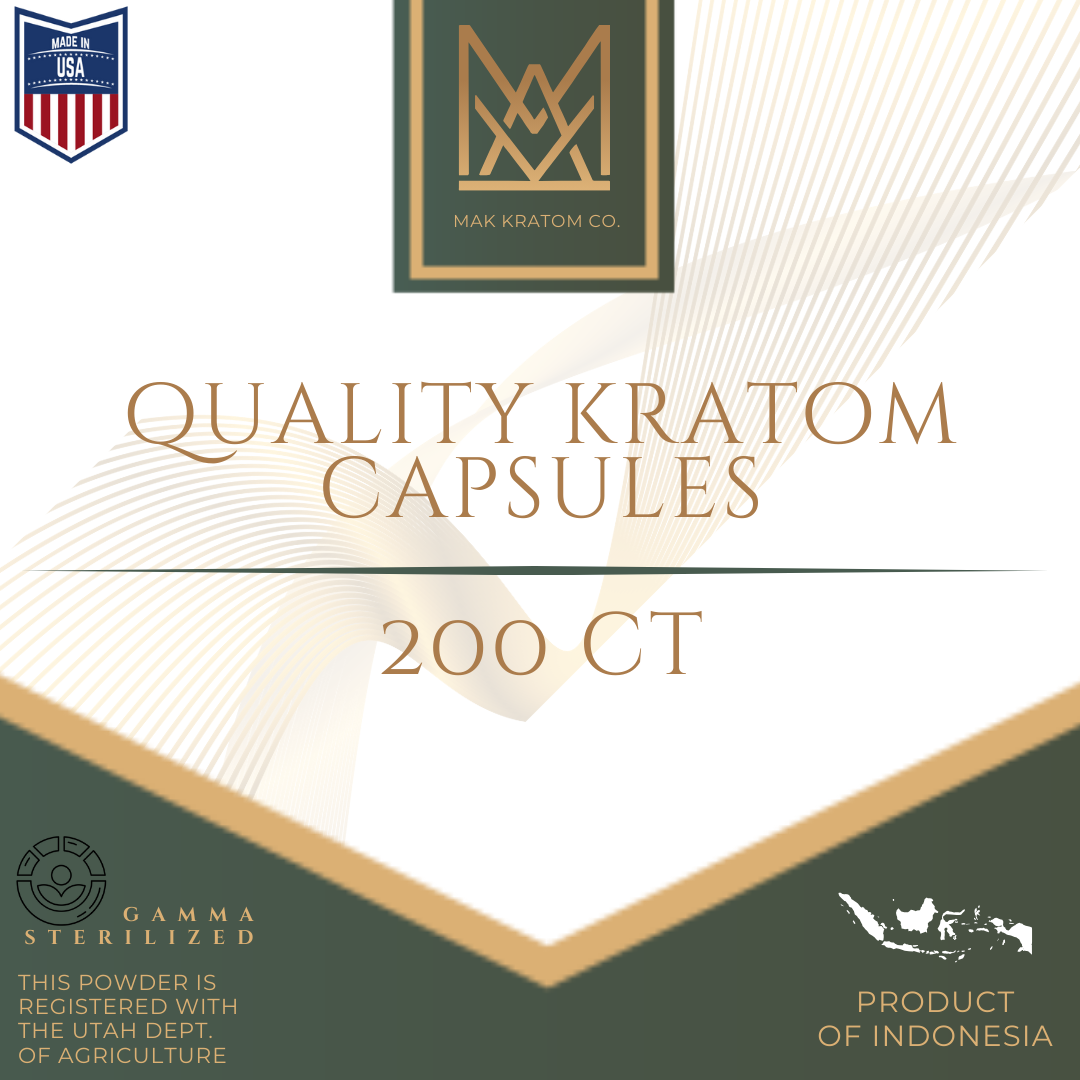 200 Kratom Capsules 1 Kratom Capsules 200 Kratom Capsules