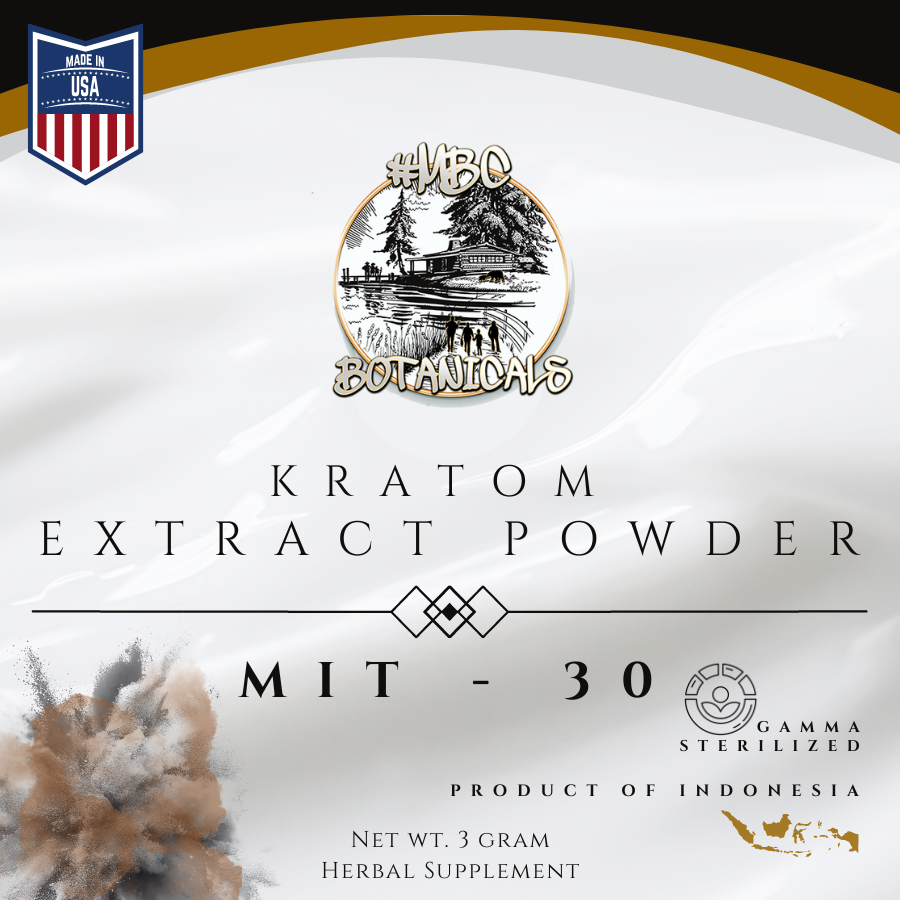 MIT 30 Kratom Extract Powder 2 MIT 30 Kratom Extract Powder - Image 2