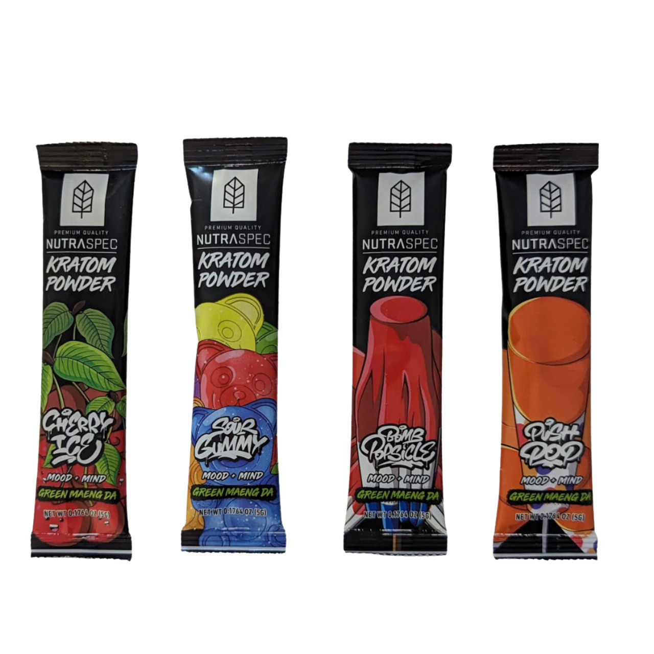 NutraSpec - Flavored Kratom Sampler 1 Nutra Spec Four Pack Sampler