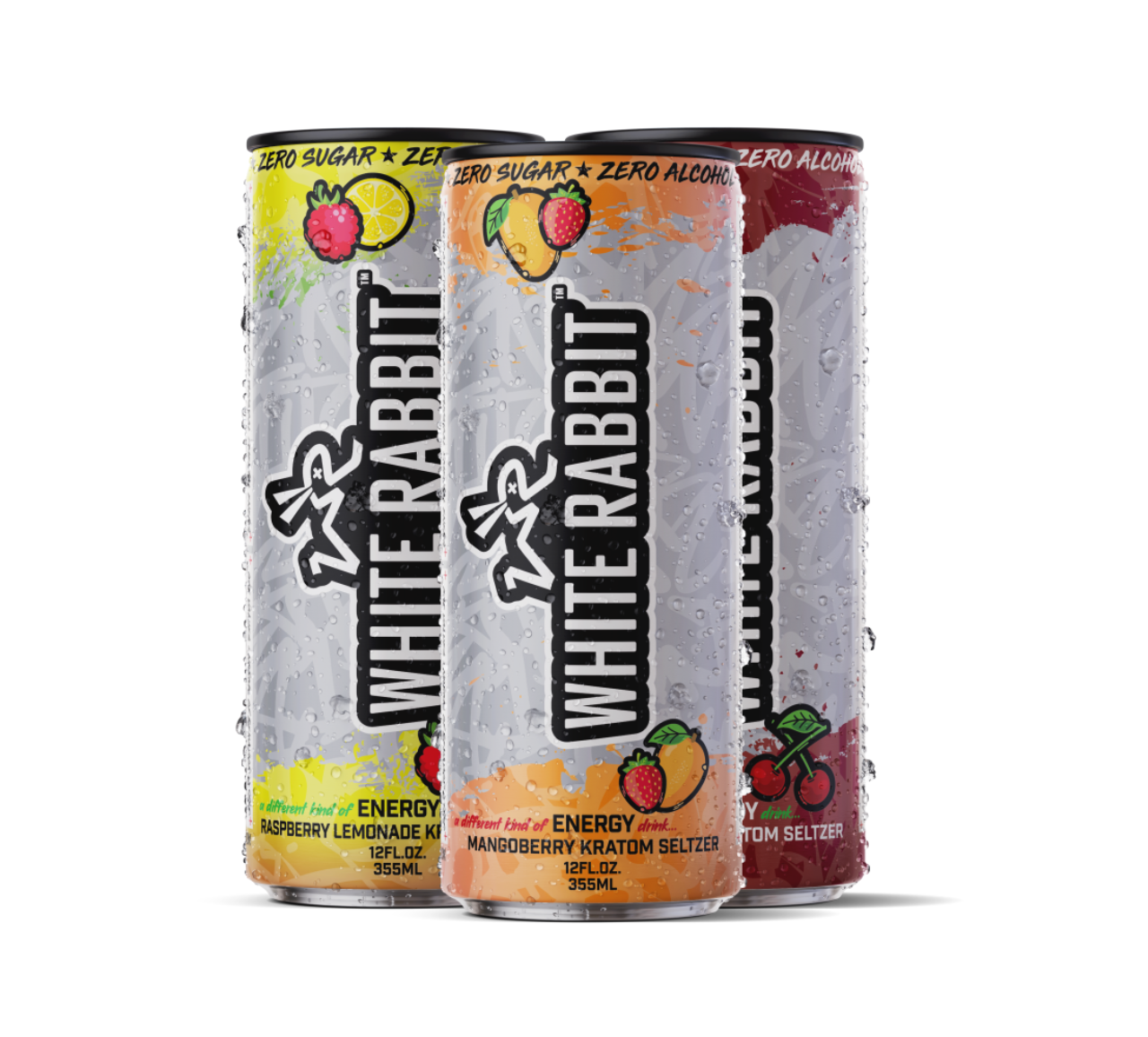 White Rabbit Kratom Seltzer - Single Cans 1 White Rabbit Kratom Seltzer