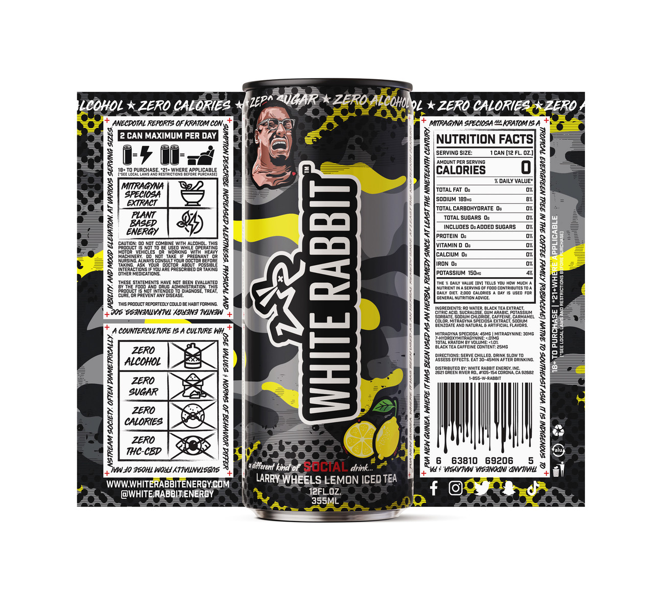 White Rabbit Kratom Seltzer - Single Cans 9 White Rabbit Kratom Seltzer - Single Cans - Image 9