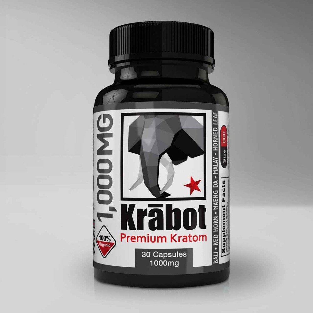 Krabot Green Bali Kratom Capsules 1000mg 30 Capsules 1 Krabot Green Bali Kratom Capsules Green Maeng Da Kratom Capsules
