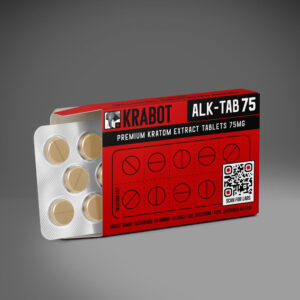 Krabot Kratom Extract Tablets 75mg Kratom Extract Tablets