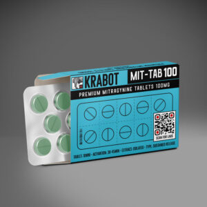 Krabot 100mg Kratom Mitragynine Tablets