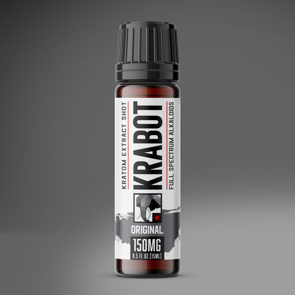 Krabot's Kratom Extract Shot Original Flavor (150MG) 1 Krabot's Kratom Extract Shot Original Flavor
