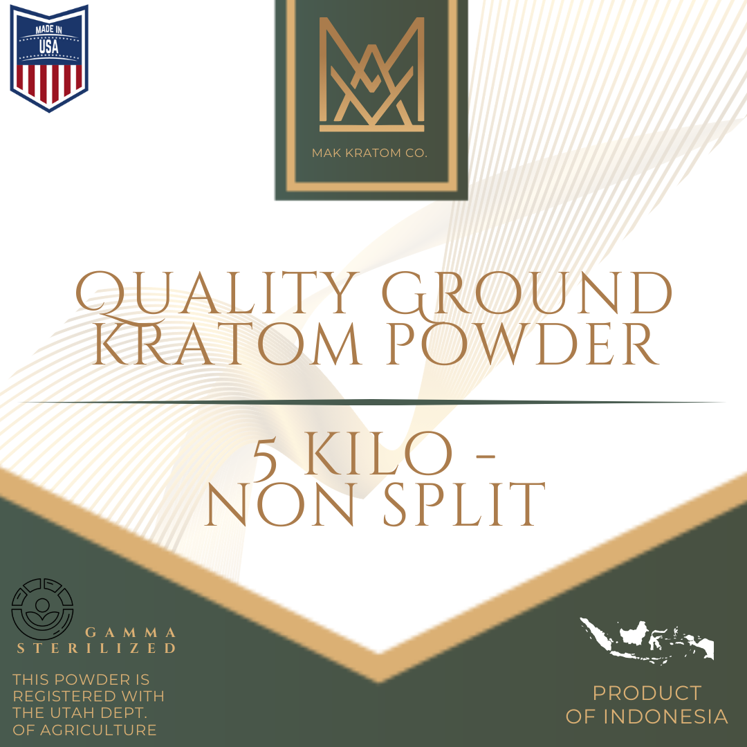 5 Kilos Kratea Non-Split 1 Kratom Powder 5 Kilo Non-Split