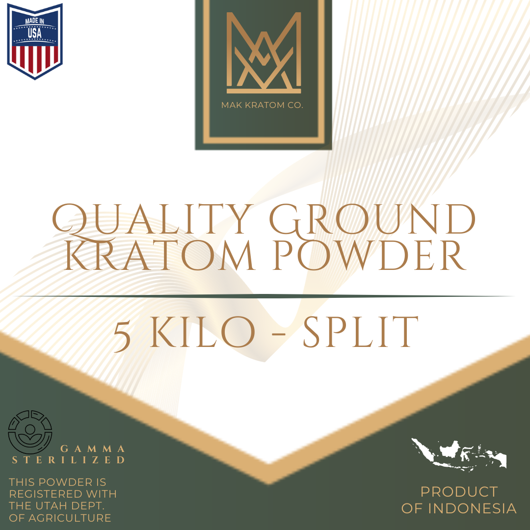 5 Kilo Kratom Powder Split 1 5 Kilos Split Kratom