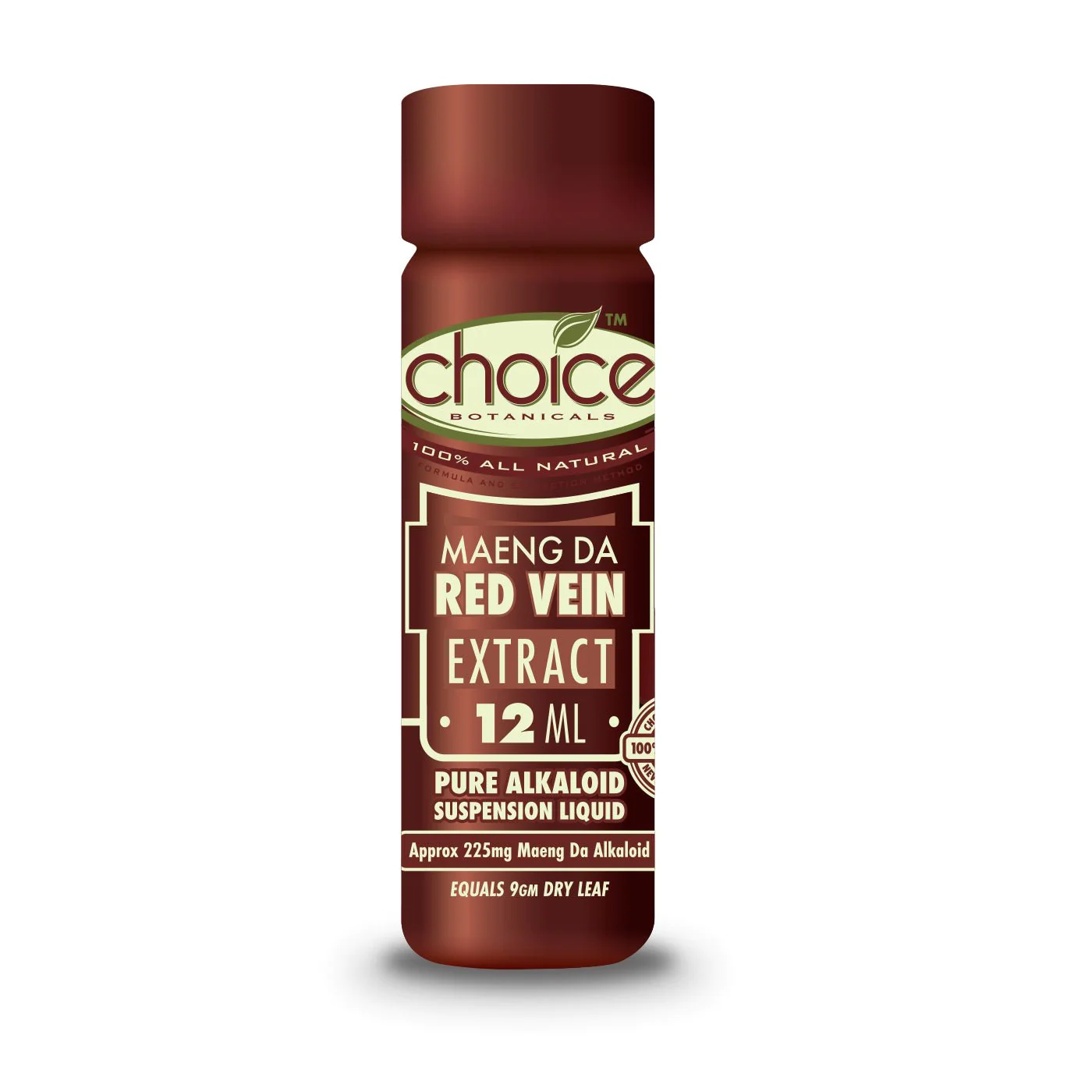 Choice Botanicals 12ML Liquid Kratom Extract 2 Liquid Kratom Extract Red Vein