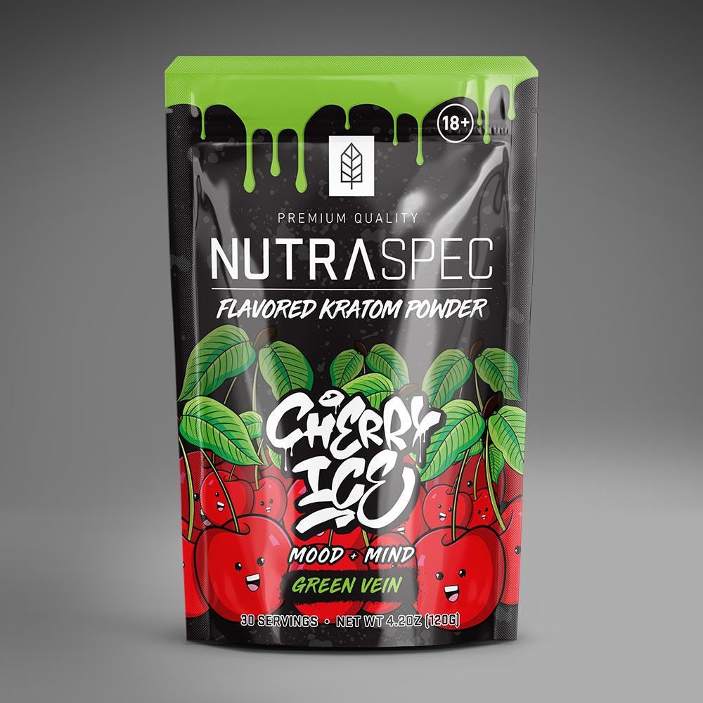 NutraSpec Cherry Ice Green Maeng Da Kratom 1 Cherry Ice Green Maeng Da Kratom by NutriSpec
