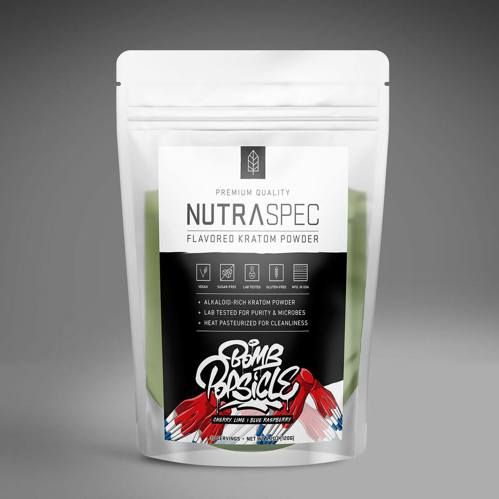 NutraSpec Bomb Popsicle White Maeng Da 1 Bomb Popsicle White Maeng Da by NurtiSpec